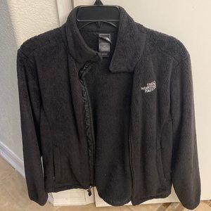 Black fleece North Face jacket